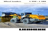 Wheel Loaders L 550 – L 580 - Power Equipment Company · 2019. 5. 25. · L 550 - L 580 7 The Liebherr driveline allows for optimal positioning of the Liebherr diesel engine. In