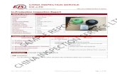 CHINA INSPECTION SERVICE CO.,LTD...FAX: +86 755 6164 0839 info@China-Inspection-Service.com Page 4 of 28 Inspection Method Applied: Inspection Standard: ANSI/ASQZ1.4 (MIL-STD-105E)