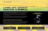 LINE OF SIGHT DATA LINKS - Tellumat · 2019. 7. 25. · LINE OF SIGHT DATA LINKS Partners in possibility Portable Antenna Positioner Airborne Antenna on UAV Tellumat Defence & Security