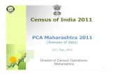Census of India 2011pibmumbai.gov.in/english/pdf/e2013_pr798.pdf · 16 Urbanisation Maharashtra : 2001-2011 • The share of urban population which was 42.4 percent in 2001 has increased