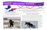 Animal Tales · 2 days ago · Animal Tales Dates to Remember 3/26 - Advisory oard Meeting 3/27 - Shelter Outreach Meet & Greet Brenham Pet Adoption Center March 2021 Newsletter Let