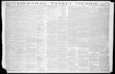 Louisville weekly courier. (Louisville, KY) 1866-10-10 [p ].nyx.uky.edu/dips/xt779c6rzn1r/data/0119.pdfkU Ptrtn before Caavicliat la vtew of tbe possibility of the Impcacb-Bsa-t ol