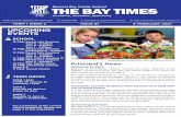Neutral Bay Public School THE BAY TIMES · 2021. 2. 3. · Week beginning Monday 15 February Parent/Teacher information Nights will be held in ... Tuesday 9 February - 12:30pm Band