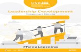 Leadership Development - University of Stellenbosch Business … · 2020. 10. 27. · All PGDip Leadership Development students (generalist and NPO) follow Modules 1, 2, 3 and 7 together.