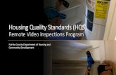 Housing Quality Standards (HQS) - Fairfax County€¦ · The HQS inspector will inspect • There must be one functional electrical outlet and light fixture • Bathtub, sink, shower