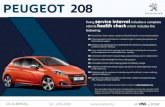 Axess Mauritius | Best New Car Dealership Mauritius | Motor ......PEUGEOT 208 PEUGEOT Every service interval includes a complete vehicle health Check which includes the following: