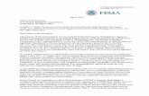 Letter from Michael Casey on behalf of the Federal ... · Letter from Michael Casey on behalf of the Federal Emergency Management Agency (FEMA) Commenting on the Clinch River Early