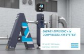 ENERGY EFFICIENCY IN COMPRESSED AIR SYSTEM Copco - Energy... · ATLAS COPCO INDIA Established in the year 1960 Total employee strength : 2500 Annual Sales : ~ 30 BINR 4 Manufacturing