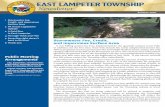 East LampEtEr t ownship Newsletter...Lancaster Archery Supply Manor Buffet Mr. Sticky Rita’s Ice Rottmund, Cheek, Hyle & Co., LLC Siegrist Excavating Grocery Outlet Bargain Market