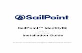 Version 8.1 Revised 6/16/2020 Installation Guide...Open Identity Platform — SailPoint’s Open Identity Platform lays the foundation for effective and scalable IAM ... SailPoint
