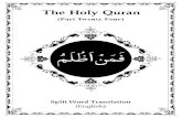 The Holy Quran (Part Twenty Four) - Split Word Translation (English) · Title. The Holy Quran (Part Twenty Four) - Split Word Translation (English) Author. Majlis Ansarullah UK -