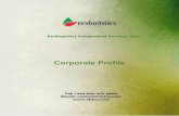 Corporate Profile - eislco.comEISL Corporate Profile 3 About Ecologistics, Vision, Mission and Process 04 Operational Space Dimensions 04 Climate Change Investment and Sustainable