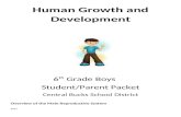 Grade 6 Boys packet updated January 2015 · Web view6th Grade Boys Student/Parent Packet Central Bucks School District Overview of the Male Reproductive System Understanding the reproductive