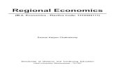 Regional Economics - DDCE, Utkal · 2018. 11. 22. · Regional Economics UNIT I 1. Important of Regional Analysis in Developed and Backward Economics. 2. Definitional Problems in
