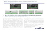 AHD 504 / AHD 514 · 2017. 11. 6. · AHD 504 / AHD 514 Alarm, Start/Stop and Safety System for Diesel Engines, Grid and Generator Capture Unit All components have undergone a type