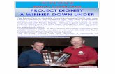 SPECIAL COVER PAGE PROJECT DIGNITY A WINNER DOWN UNDER · 2017. 8. 24. · website in the News section under the Areas of Focus dropdown. ... October 2014 outlining Project Dignity