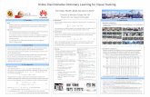 Online Discriminative Dictionary Learning for Visual Trackingfyang/papers/wacv14_poster.pdf · 2014. 8. 14. · – Present a visual tracking framework based on online discriminative