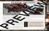 Player Sectionfiles.privateerpress.com/insider/8.9.2013/preview2.pdf · 2016. 12. 29. · Inhospitable Ground, Rift, Superiority, Watcher (p. 182) COST 4 Freezing Grip, Tempest, Tide