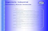 ISSN:1856 8327 e 7813 - UCservicio.bc.uc.edu.ve/ingenieria/revista/Inge-Industrial/volvi-n20/vol... · REVISTA INGENIERÍA INDUSTRIAL: ACTUALIDAD Y Publicación Semestral editada