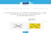 Combination of Mesh Adaptivity with Fluid-Structure ...publications.jrc.ec.europa.eu/repository/bitstream/JRC89728/lbna26617enn.pdfMartin Larcher Alberto Beccantini Combination of