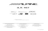 OM 68-34732Z46-B EN - Alpine · 2018. 6. 4. · † The iLX-107 draws minimal current even when its power switch is turned off. If the switched power (ignition) lead of the iLX-107