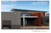 AustraliteTM - Bricks | Pavers | Roof Tiles Suppliershoalhavenbrickandtile.com.au/products/masonry-blocks/... · 2016. 3. 30. · Austral Masonry National Offices New South Wales