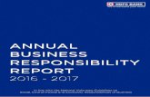 Commitment to Responsible Growth...Annual Business Responsibility Report 2016-2017 2 Commitment to Responsible Growth People, Planet and Profit. Not just buzz words but an article