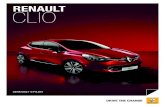 Brochure: Renault X98 Clio (May 2014) - AustralianCar.Reviews · 2014. 9. 12. · TEAM, SET THE AUTOMOTIVE INDUSTRY ABUZZ. Heavily influenced by curvaceous forms and emotional imperatives,