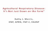 Agricultural Respiratory Disease: It’s Not Just Down on the Farm”canpweb.org/canp/assets/File/2014 Conference... · 2016. 2. 29. · Objectives. • Describe 5 common agricultural