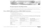 Preparing for Configuration · 1-3 Cisco MGX 8850 (PXM45) and MGX 8950 Software Configuration Guide Release 3, Part Number 78-14788-01 Rev. C0, January 2004 Chapter 1 Preparing for