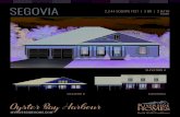 SEGOVIA - Riverside Homes...elevation a elevation b elevation c oyster bay harbour myriversidehome.com segovia 2,244 square feet | 3 br | 2 bath study