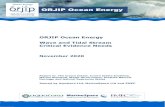 ORJIP Ocean Energy Ocean Energy... · 2020. 11. 19. · ORJIP Ocean Energy Wave and Tidal Stream Critical Evidence Needs 3 2. Near-field interactions between mobile species and tidal