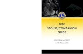 DGE SPOUSE/COMPANION GUIDE - Lions Clubs InternationalDGE SEMINAR 2017 CHICAGO, USA. District Governor Spouse/Companion Guide 2017-2018 ...