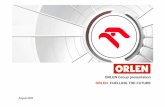 Company overview ENG 2020 August - ORLEN...„My place on Earth” („Moje miejsce na Ziemi”) – PLN 7 m for local communities in 2018 - 2020. „ORLEN for firefighters” („ORLEN