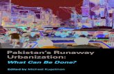 Pakistan’s Runaway Urbanization: What Can Be Done? Pakistan’s … · 2019. 12. 19. · Ahsan Iqbal Financial Inclusion’s Catalytic Role in the Urbanization 135 of Pakistan’s