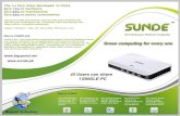 Sunde | Zero Client & VDI SolutionsSUNDE in Windows XP pro. Office Library SUNDE.3 Govern m e nt Call Center Internet Cafe S upermarket BiqpoNd TEckN0Loqy Tel : 021-35403285 , 35403870