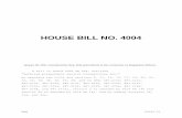 HOUSE BILL NO. 4004 · 2021. 2. 4. · HOUSE BILL NO. 4004 A bill to amend 2005 PA 244, entitled "Deferred presentment service transactions act," by amending the title and sections