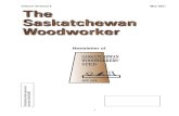 Volume 24 Issue 6 February · The Saskatchewan Woodworker February 4 Saskatchewan Woodworkers’ Guild Regular Meeting –January 21st, 2021 Zoom Meeting 1. Call to order by Paul