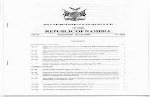 GOVERNMENT GAZETTE · 2012. 2. 16. · No. 4038 Government Gazette 30 April 2008 3 MINISTRY OF REGIONAL AND LOCAL GOVERNMENT, HOUSING AND RURAL DEVELOPMENT No. 98 2008 SWAKOPMUND