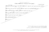 Sheet music for brass band & wind orchestra Obrasso · 2016. 6. 3. · Trumpet in C TRUMPET VOLUNTARY Jeremiah Clarke arr. Roy Newsome Moderato 11 mp 23 cresc 28 33 44 48 diese Stimme