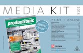 Media KiT - Hüthig GmbH · 2017. 10. 27. · Media KiT 2018 Print + Online Magazine Profile 2 Rates 3/4 Formats and Technical Details 5/6 Messe-News (Trade Fair News) 7/8 Directory