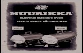 ELECTRIC SMOKING OVEN ELEKTRISCHER RÄUCHEROFEN€¦ · ELEKTRISCHER RÄUCHEROFEN. to6846 to6845. 1100W 1200W. VARIOUS DISHES With this Smoking Oven you can cook and smoke fish, meat,