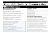 The Life Safety onnection · 2019. 5. 14. · K347—Smoke Detection Smoke detection systems are provided in spaces open to corridors as required by 19.3.6.1. • Smoke detectors