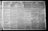 Daily Dispatch (Richmond, [Va.]) 1854-10-17 [p ]THE DAILY DISPATCH. BY J. A. COWARDIM. Ik* DAILY DISPATCH is *«rr*dto sabaaribar*?t NXAMD * «CART«a CtRTI rift Will, payable to theCurler