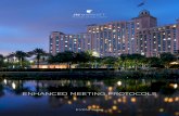 ENHANCED MEETING PROTOCOLS...Since Marriott’s founding over 90 years ago, health and safety have been at the heart of our approach to hospitality. This commitment to our guests and