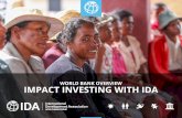 WORLD BANK OVERVIEW IMPACT INVESTING WITH IDApubdocs.worldbank.org/en/171761589216674031/IDA-Investor... · Separate capital structure: 12. FINANCIAL STRENGTH. 13. IDA’S BALANCE