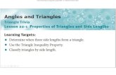 03.02.16 Properties of Triangle Side Lengths.GWB - 1/9 ......03.02.16 Properties of Triangle Side Lengths.GWB - 9/9 - Wed Mar 02 2016 12:01:16. LESSON 22-1 PRACTICE For Items 8-14,