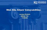 Web Site Attack Vulnerabilities - University of Kansashossein/710/Lectures/...10/28/08 3 Top Website Vulnerabilities “Trends, Effects on Governmental Cyber Security, How to Fight