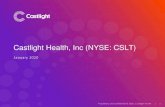 Castlight Health, Inc (NYSE: CSLT)s1.q4cdn.com/.../CSLT-January-2020-Investor-Presentation.pdf · 2021. 1. 13. · FiveThirtyEight (ABC News) • Transitioned to fully work-from-home