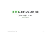 Musoni System Release 1.32 · 2020. 8. 13. · Musoni Release Notes 1.32 4 1. Bulk Loan Creation Musoni now supports the creation of loans for multiple members in the same group simultaneously.